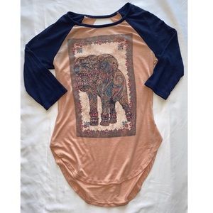 Oversized Graphic Top